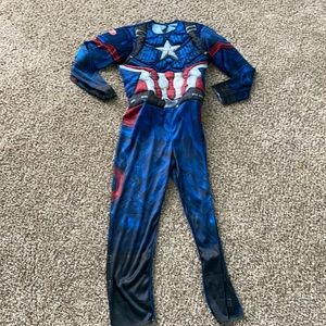 Captain America Boys Halloween Costume Size Medium